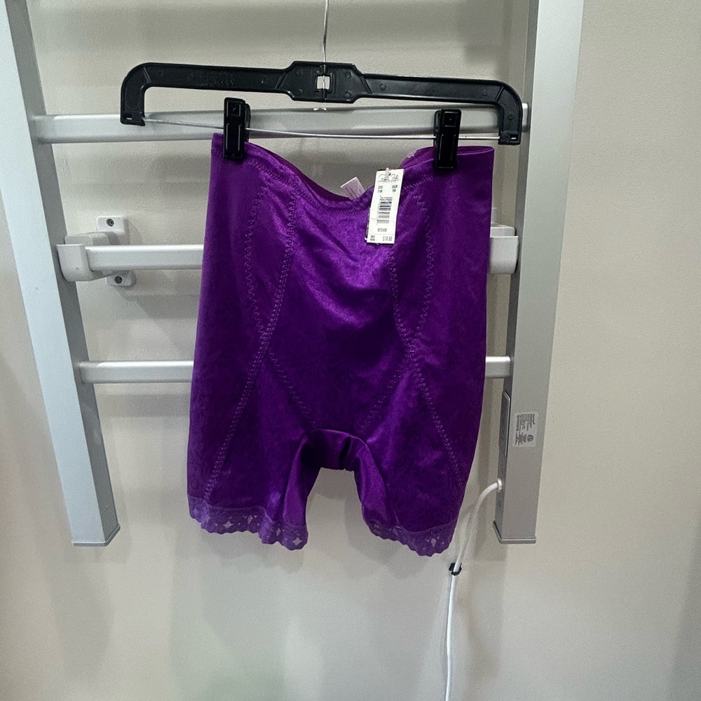 Rene Rofe Purple Shapewear Shorts